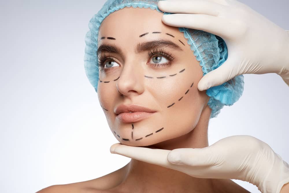 Facial cosmetic and reconstructive surgery